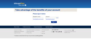 Take advantage of the benefits of your account | United Airlines