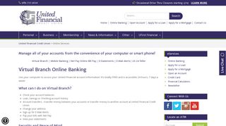 Online Services – United Financial Credit Union