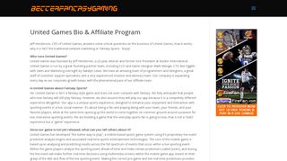 United Games Bio & Affiliate Program | FireFan - Get in this Free ...
