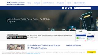 United Games To Hit Pause Button On Affiliate Program » Direct ...
