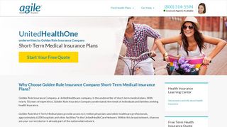 United Health One: Short Term Health Insurance From a Trusted Name