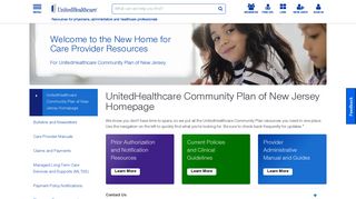 UnitedHealthcare Community Plan of New Jersey Homepage ...