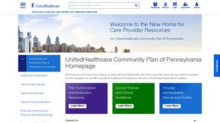 UnitedHealthcare Community Plan of Pennsylvania Homepage ...