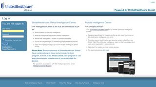 UnitedHealthcare Global Intelligence Center