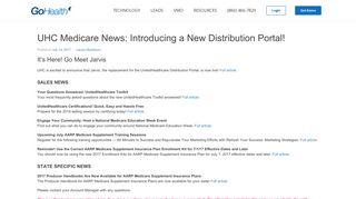 UHC Medicare News: Introducing a New Distribution Portal! - Health ...
