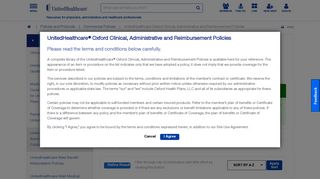 UnitedHealthcare Oxford Clinical, Administrative and Reimbursement ...