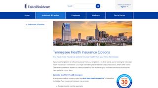 Tennessee Health Insurance Plans | UnitedHealthcare