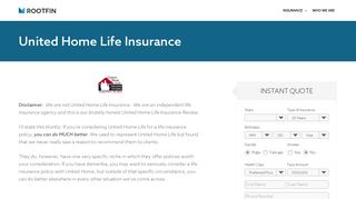 Don't Buy United Home Life Insurance - Here's Why - Rootfin