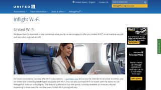 Inflight Wi-Fi | Wi-Fi Coverage - United Airlines