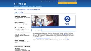Wi-Fi Service | Wi-Fi on United | United Airlines