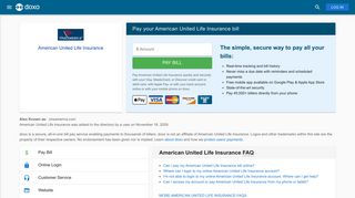 American United Life Insurance: Login, Bill Pay, Customer Service and ...