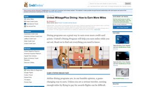 United MileagePlus Dining: How to Earn More Miles 2019