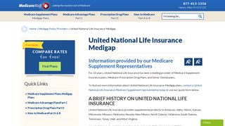 United National Life Medicare Supplement Insurance Plans