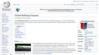 United Refining Company - Wikipedia