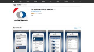 UR Jobsite - United Rentals on the App Store - iTunes - Apple
