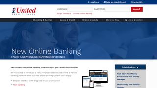 New Online Banking | 1st United Credit Union