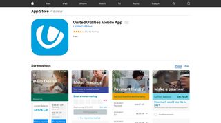 United Utilities Mobile App on the App Store - iTunes - Apple