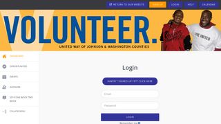Login | United Way Volunteer Center