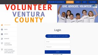 Login | United Way of Ventura County - Volunteer Ventura County