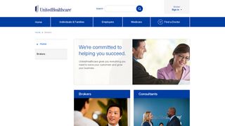 Brokers: We're committed to helping you succeed. | UnitedHealthcare
