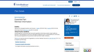 New York - Essential Plan - Member Information - UnitedHealthcare ...