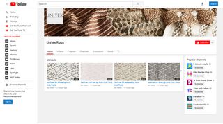 Unitex Rugs - YouTube