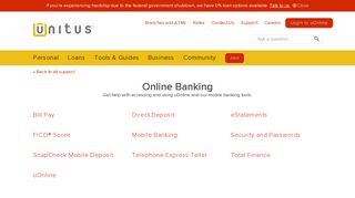 Online Banking Archives - Unitus Community Credit Union