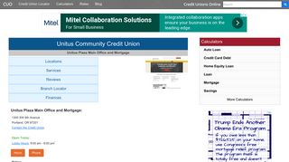 Unitus Community Credit Union - Portland, OR - Credit Unions Online