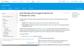Get Started with Google Analytics for Firebase for Unity | Firebase