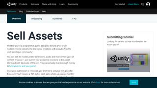 Unity - Submitting your content to the Asset Store