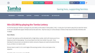 Play the Tamba Lottery - TAMBA