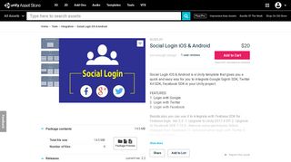 Social Login iOS & Android - Unity Asset Store