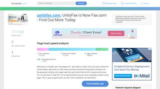 Access unityfax.com. UnityFax is Now Fax.com - Find Out More Today