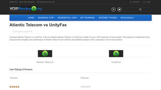 Atlantic Telecom vs Unityfax | VoipReview