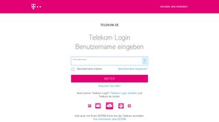 Telekom Login