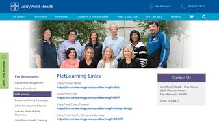 For Employees at UnityPoint Health - Des Moines | NetLearning
