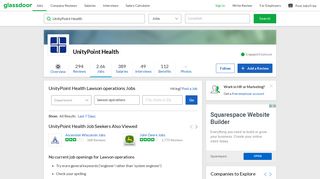 UnityPoint Health Lawson operations Jobs | Glassdoor