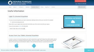 Thesaurus Technology - Useful information