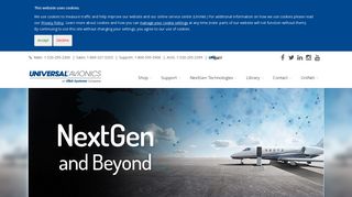 Universal Avionics | NextGen Avionics for Your Aircraft