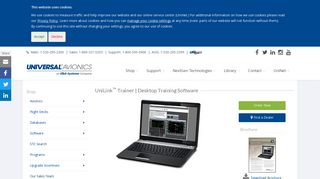 Universal Avionics Systems Corporation | UniLink Trainer | Desktop ...