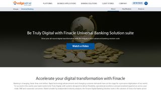 Finacle Universal Banking - Comprehensive Banking Solutions From ...