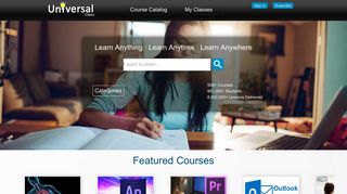 Universal Class: Online Courses and Continuing Education