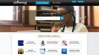 UniversalClass Online Course Catalog - Affordable, Online Classes