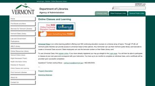 Online Classes and Learning | Department of Libraries