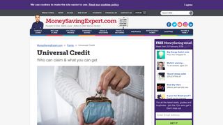 Universal credit: Will I be worse off? - MoneySavingExpert