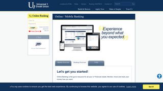 Online Banking Overview - U1 - Universal 1 Credit Union