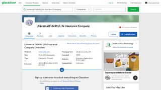 Working at Universal Fidelity Life Insurance Company | Glassdoor