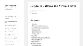 NetScaler Gateway 11.1 Virtual Server – Carl Stalhood