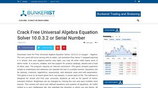 Crack Free Universal Algebra Equation Solver 10.0.3.2 or Serial ...