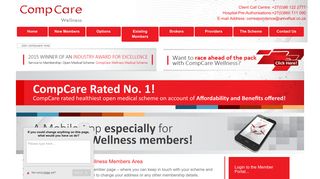Member Area - CompCare Wellness